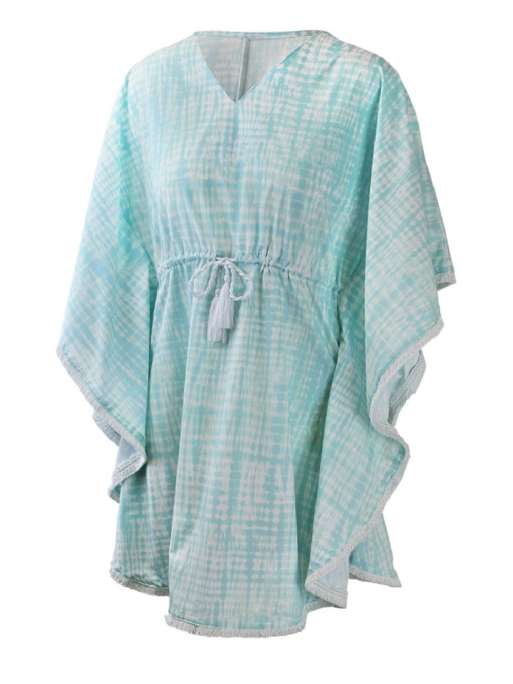 UV Skinz Aqua Tie-Dye Kaftan Swim Cover-Up – S/M
